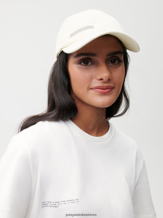 Unisex Pangaia Accessories Oilseed Hemp Twill Baseball Cap TT8Z42693 Ecru Ivory