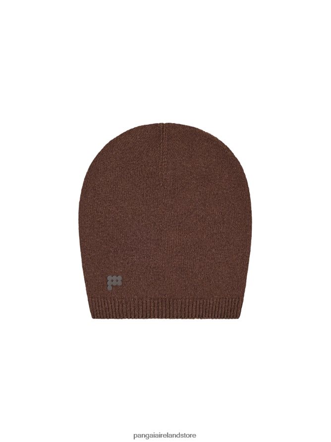 Unisex Pangaia Accessories Recycled Cashmere Beanie TT8Z42501 Chestnut Brown