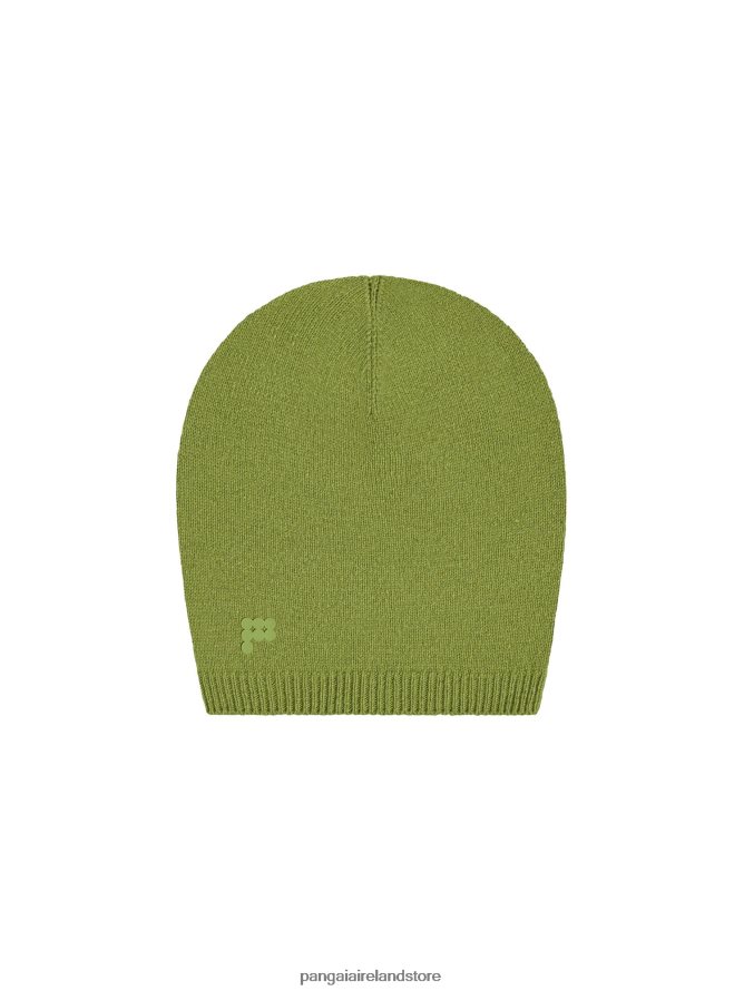 Unisex Pangaia Accessories Recycled Cashmere Beanie TT8Z42506 Grass Green