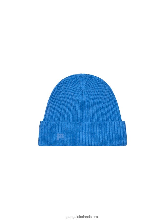 Unisex Pangaia Accessories Recycled Cashmere Hat TT8Z42494 Cerulean Blue