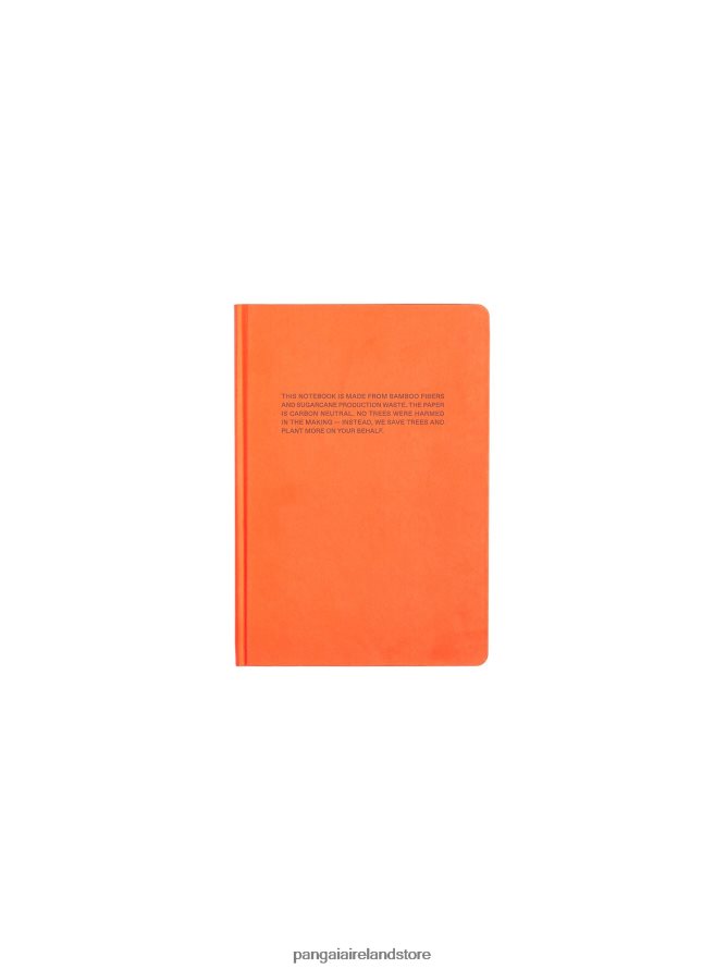 Unisex Pangaia Accessories Tree Free Notebook TT8Z42696 Persimmon Orange