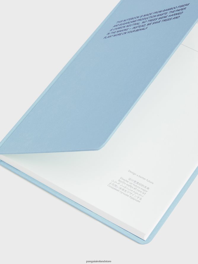 Unisex Pangaia Accessories Tree Free Notebook TT8Z42698 Celestial Blue