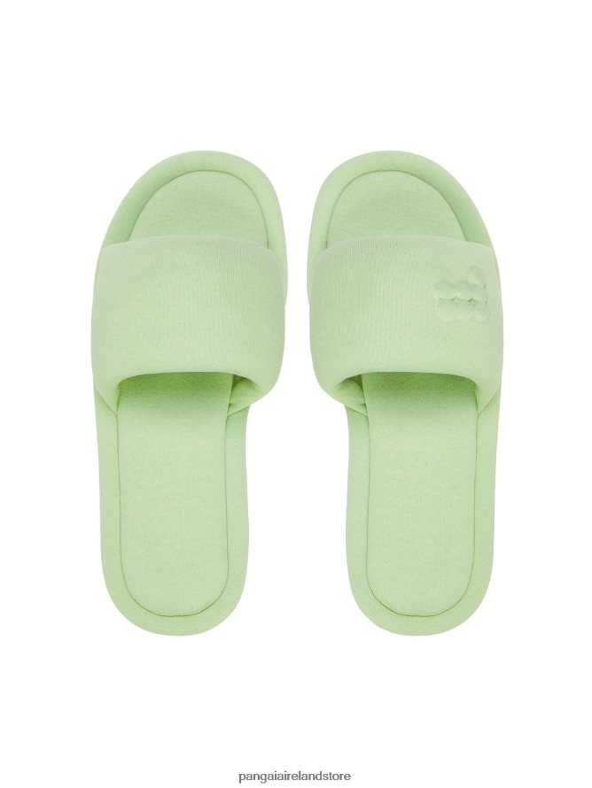 Unisex Pangaia Footwear Jersey Slippers TT8Z42427 Pistachio