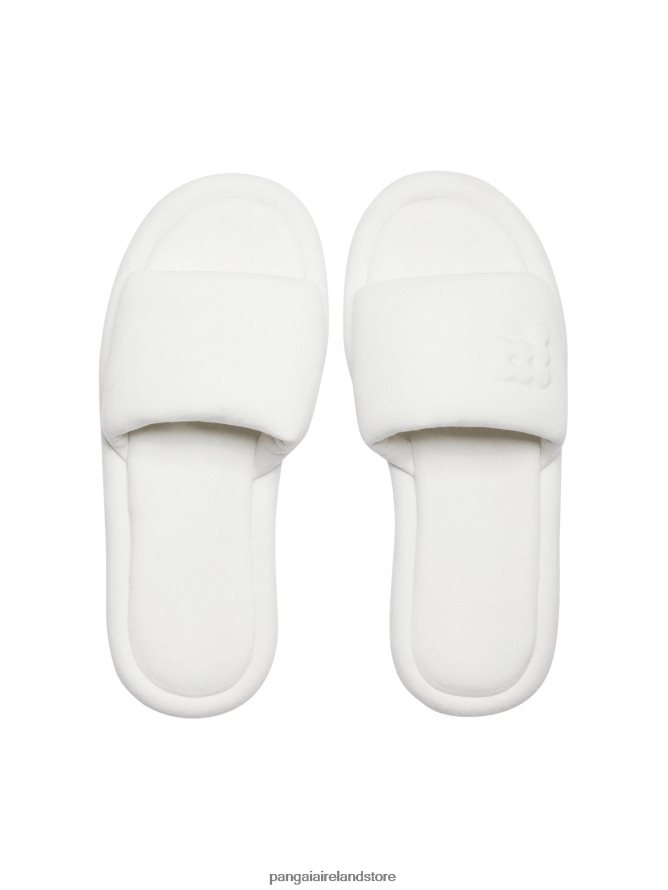 Unisex Pangaia Footwear Jersey Slippers TT8Z42441 Off-White
