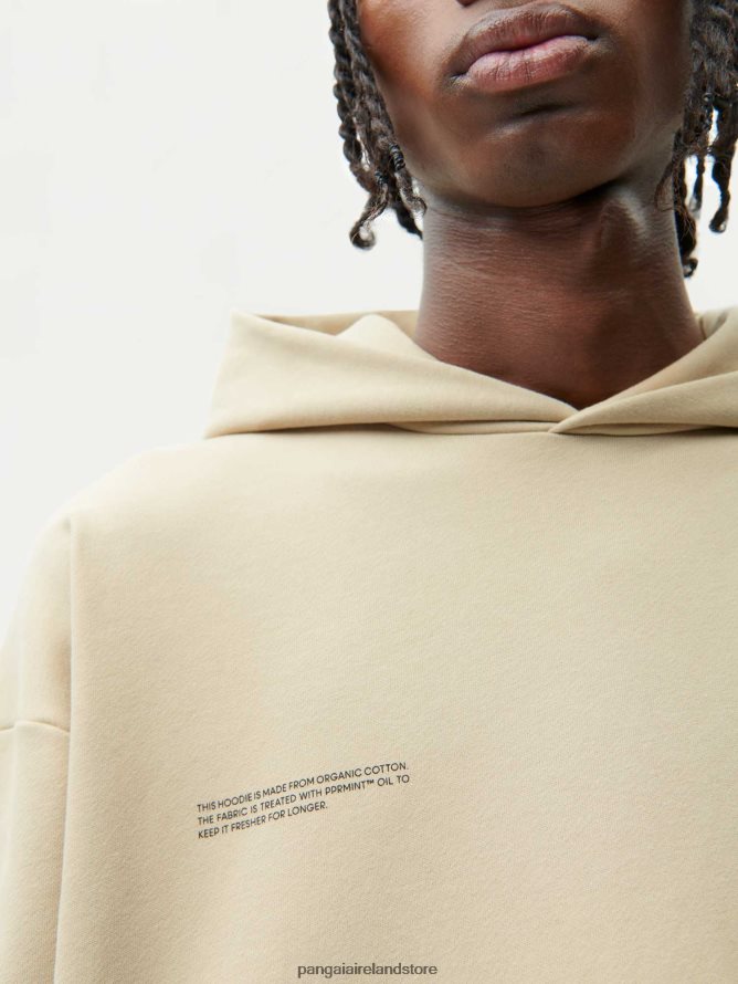 Women Pangaia Clothes 365 Hoodie - Hazel Amp TT8Z4224 Maitake Beige