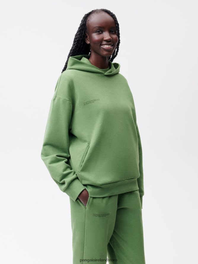 Women Pangaia Clothes 365 Hoodie - Hazel Amp TT8Z425 Stem Green