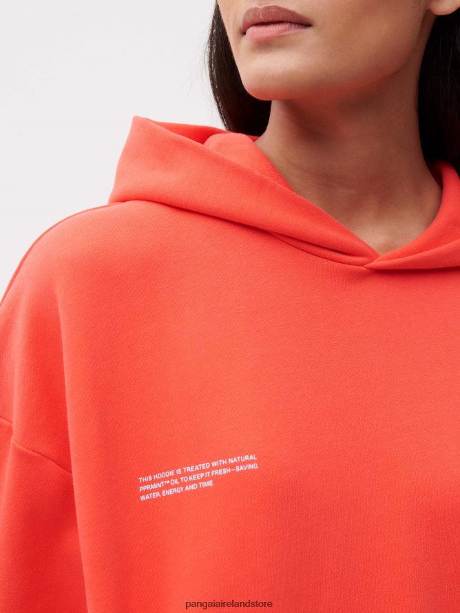 Women Pangaia Clothes 365 Hoodie TT8Z4240 Dragon Fruit Red