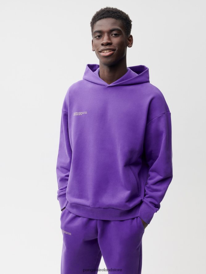 Women Pangaia Clothes 365 Hoodie TT8Z4241 Passion Flower Purple