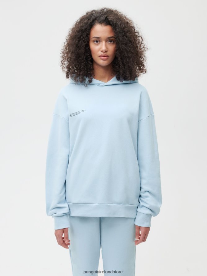Women Pangaia Clothes 365 Hoodie TT8Z426 Baby Blue