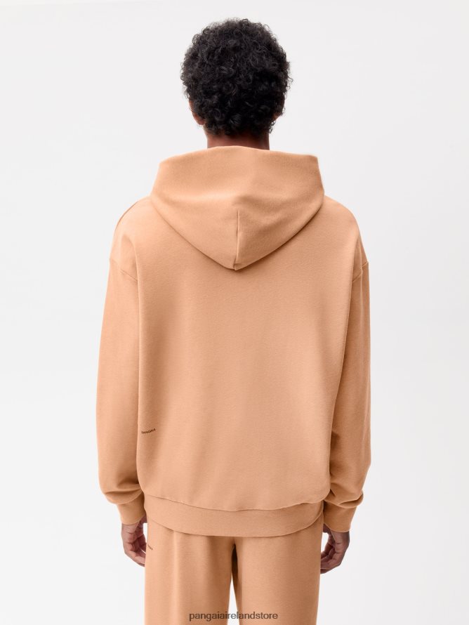 Women Pangaia Clothes Food Dye Hoodie TT8Z4229 Rooibos Red