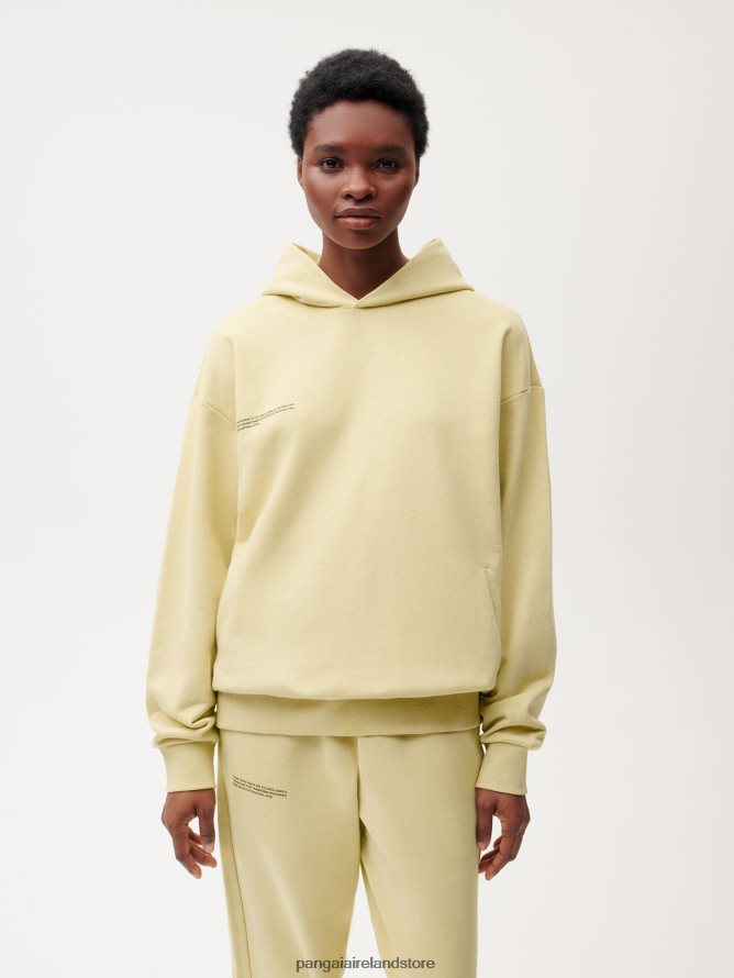 Women Pangaia Clothes Food Dye Hoodie TT8Z4269 Matcha Green