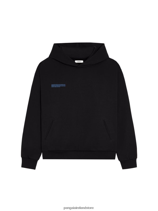 Women Pangaia Clothes In Conversion Cotton Hoodie TT8Z4252 Black