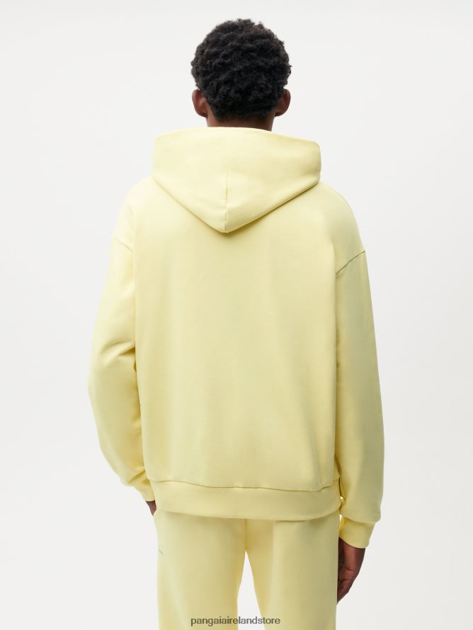Women Pangaia Clothes In Conversion Cotton Hoodie TT8Z4265 Sunbeam Yellow
