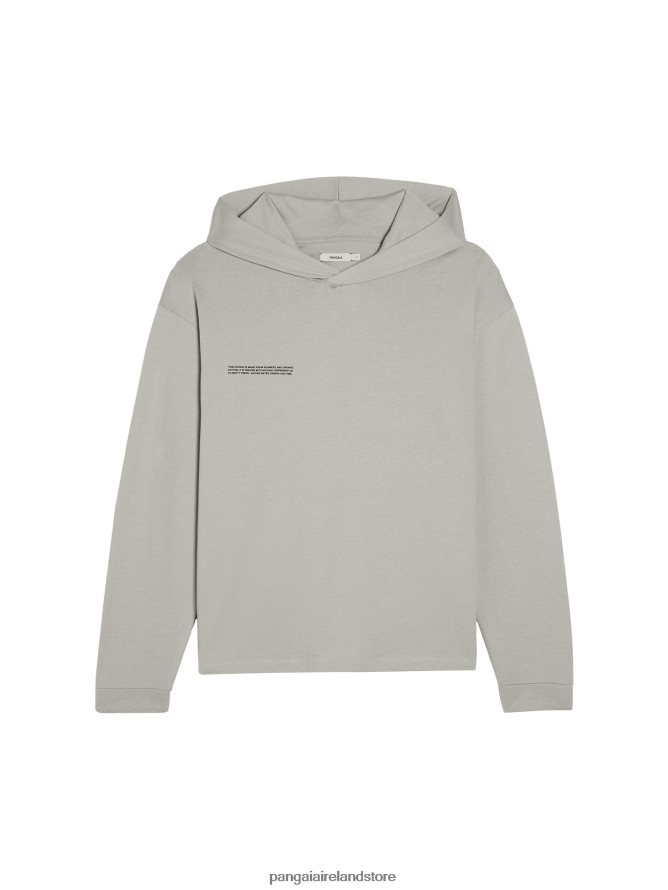 Women Pangaia Clothes Organic Cotton Loungewear Top With C-Fiber TT8Z42507 Stone