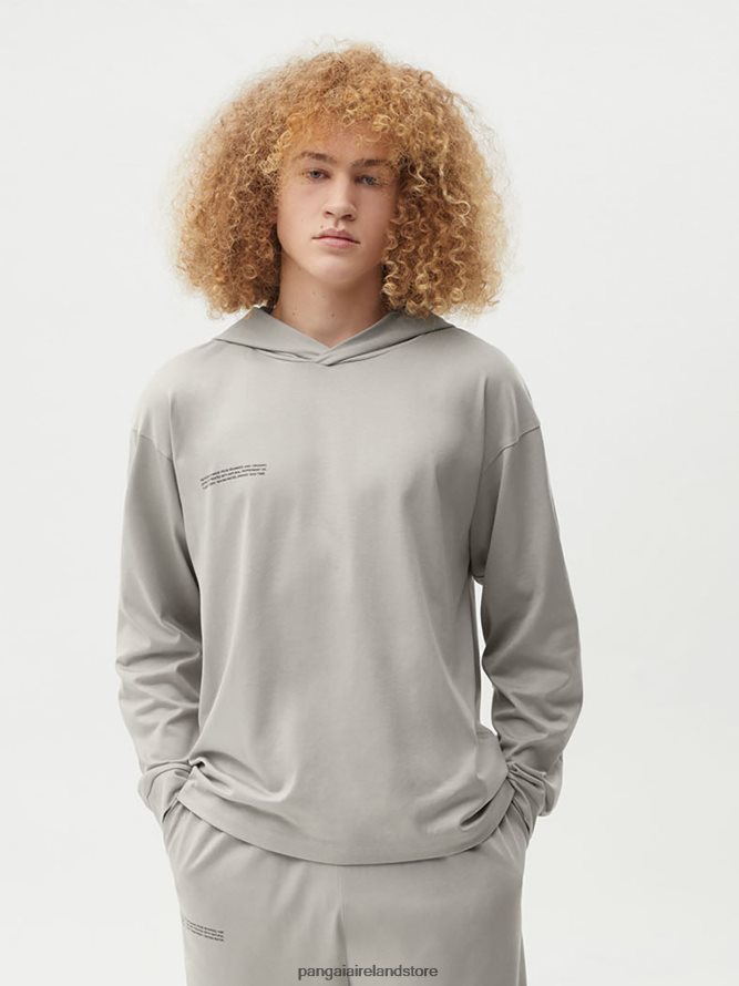 Women Pangaia Clothes Organic Cotton Loungewear Top With C-Fiber TT8Z42507 Stone