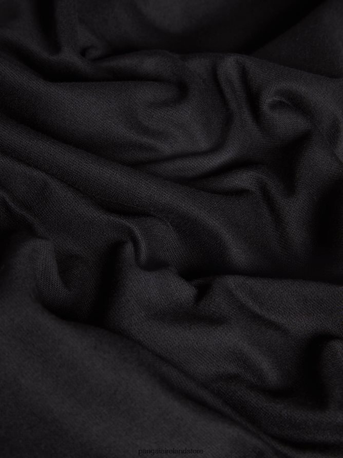 Women Pangaia Clothes Organic Cotton Loungewear Top With C-Fiber TT8Z42508 Black