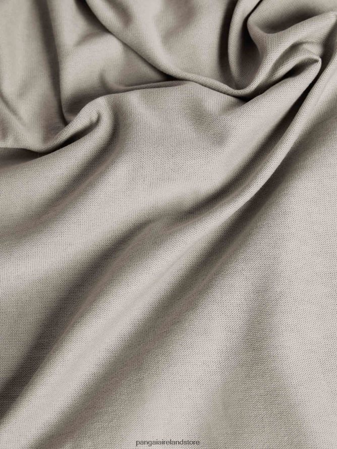 Women Pangaia Clothes Organic Cotton Loungewear Top With C-Fiber TT8Z4267 Stone