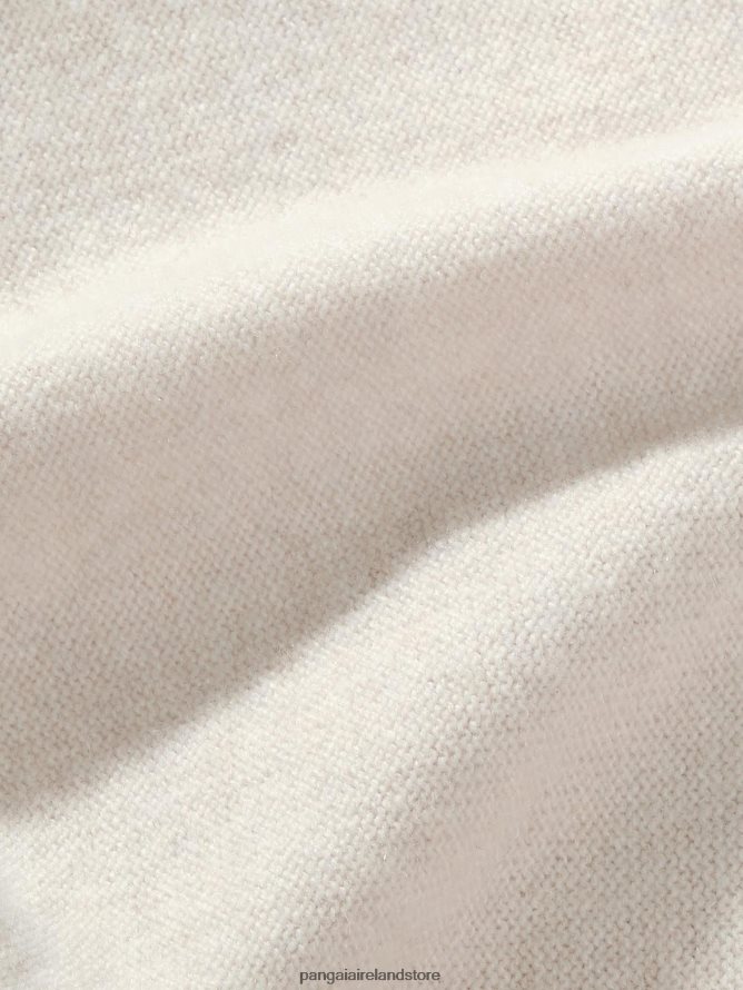 Women Pangaia Clothes Recycled Cashmere Hoodie TT8Z4228 Oatmeal