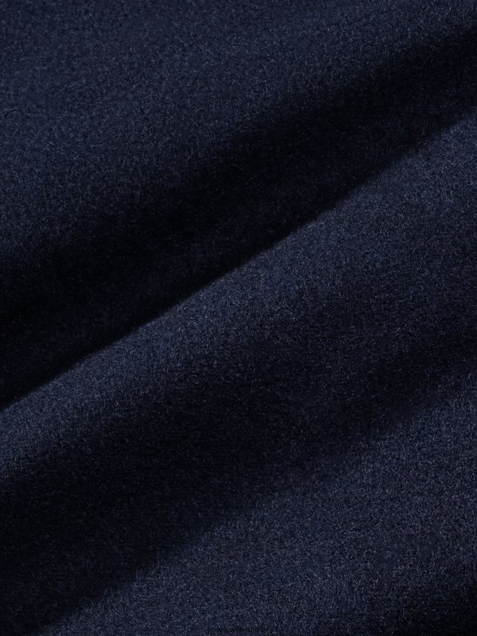 Women Pangaia Clothes Recycled Wool Jersey Hoodie - Dark Navy TT8Z4260 Navy Blue