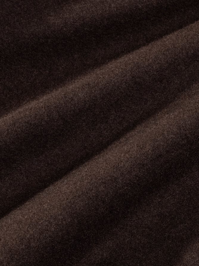 Women Pangaia Clothes Recycled Wool Jersey Hoodie TT8Z4227 Chestnut Brown