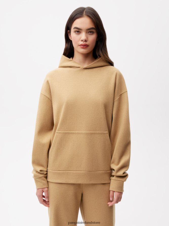 Women Pangaia Clothes Recycled Wool Jersey Hoodie - l TT8Z4263 Came