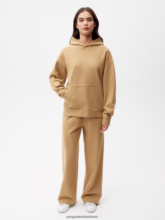 Women Pangaia Clothes Recycled Wool Jersey Hoodie - l TT8Z4263 Came