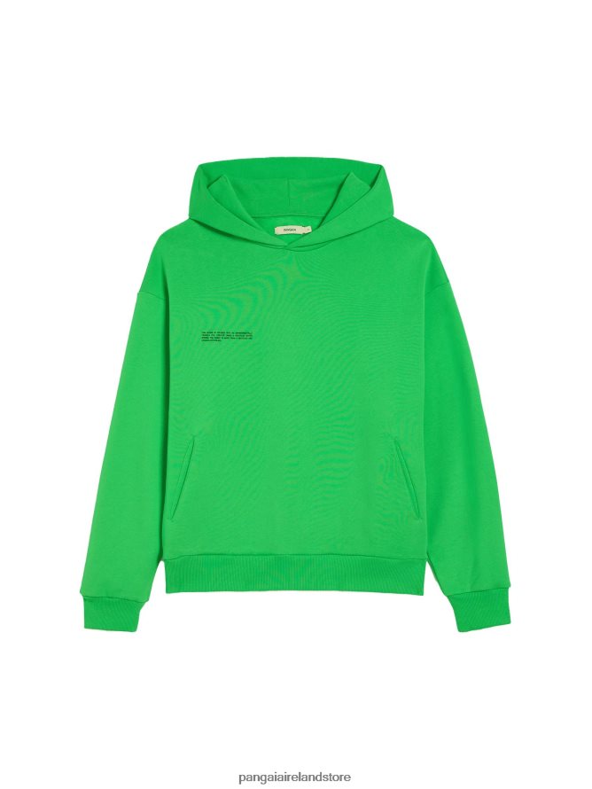 Women Pangaia Clothes Signature Hoodie TT8Z4221 Jade Green