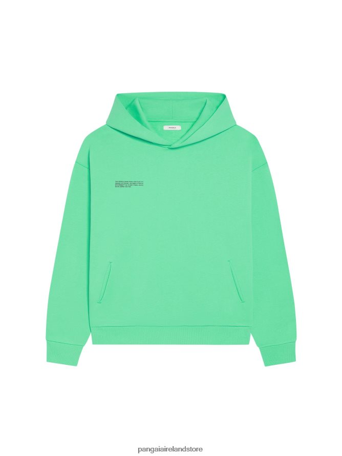 Women Pangaia Clothes Signature Hoodie TT8Z4237 Spearmint Green