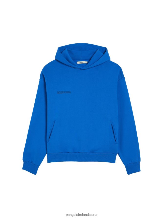 Women Pangaia Clothes Signature Hoodie TT8Z4243 Cobalt Blue