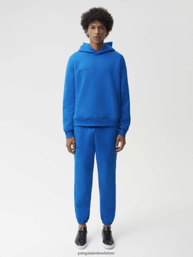 Women Pangaia Clothes Signature Hoodie TT8Z4243 Cobalt Blue