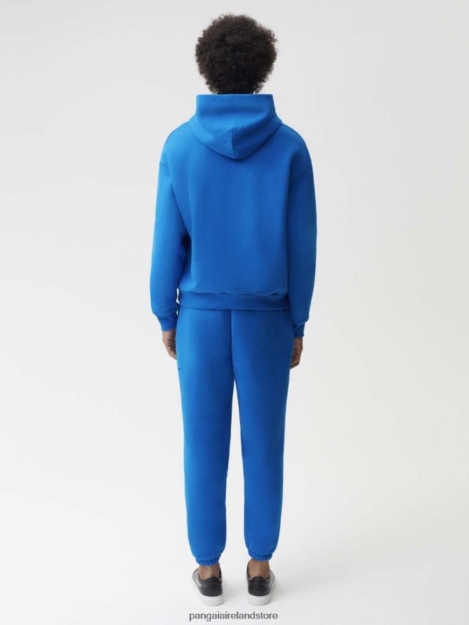 Women Pangaia Clothes Signature Hoodie TT8Z4243 Cobalt Blue
