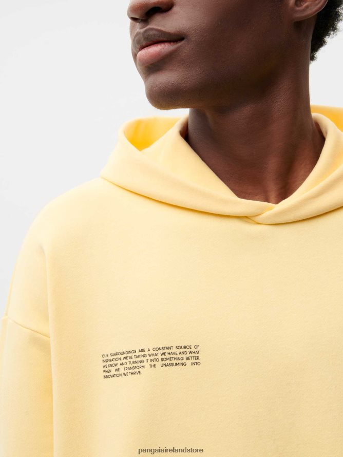 Women Pangaia Clothes X Roberto Lugo 365 Hoodie TT8Z4258 Buttercup Yellow