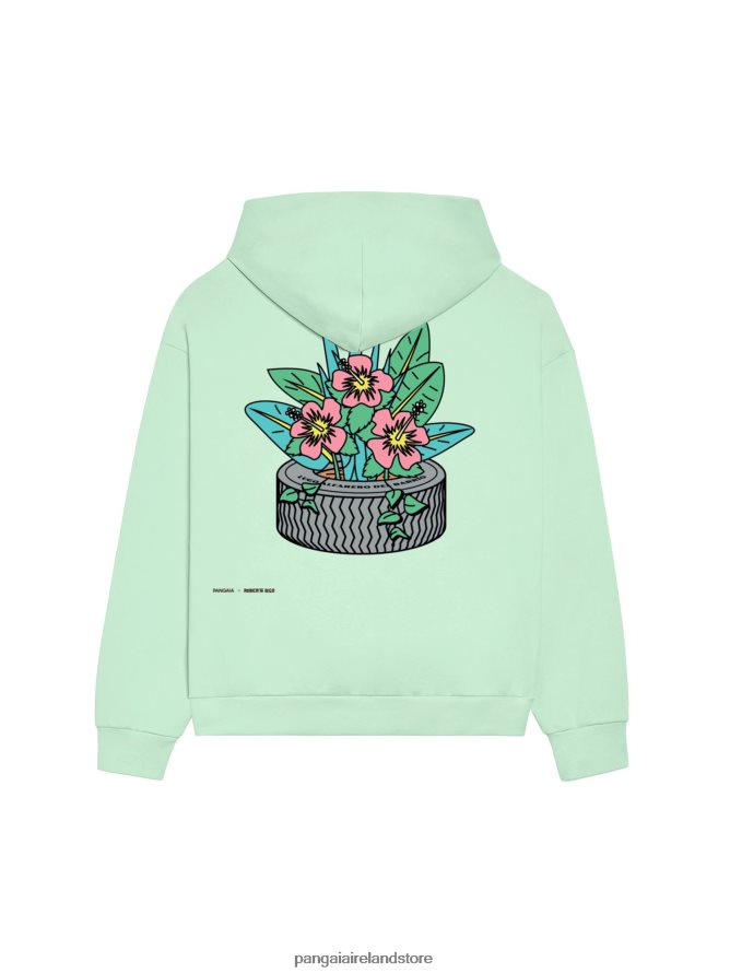 Women Pangaia Clothes X Roberto Lugo 365 Hoodie TT8Z4261 Lagoon Blue