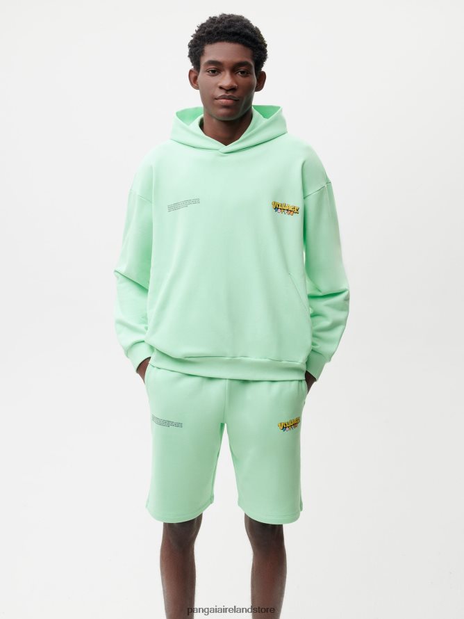 Women Pangaia Clothes X Roberto Lugo 365 Hoodie TT8Z4268 Lagoon Blue