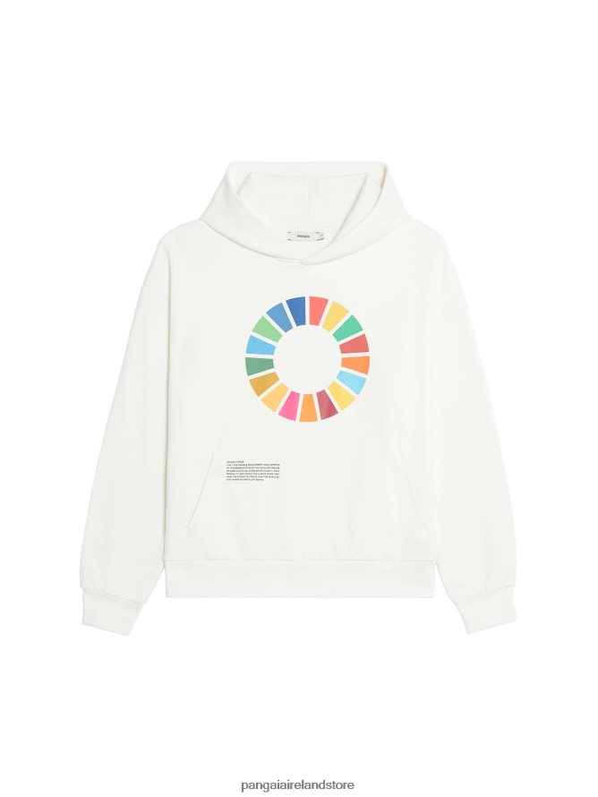 Women Pangaia Clothes X Sdgs Signature Hoodie TT8Z4246 Off-White
