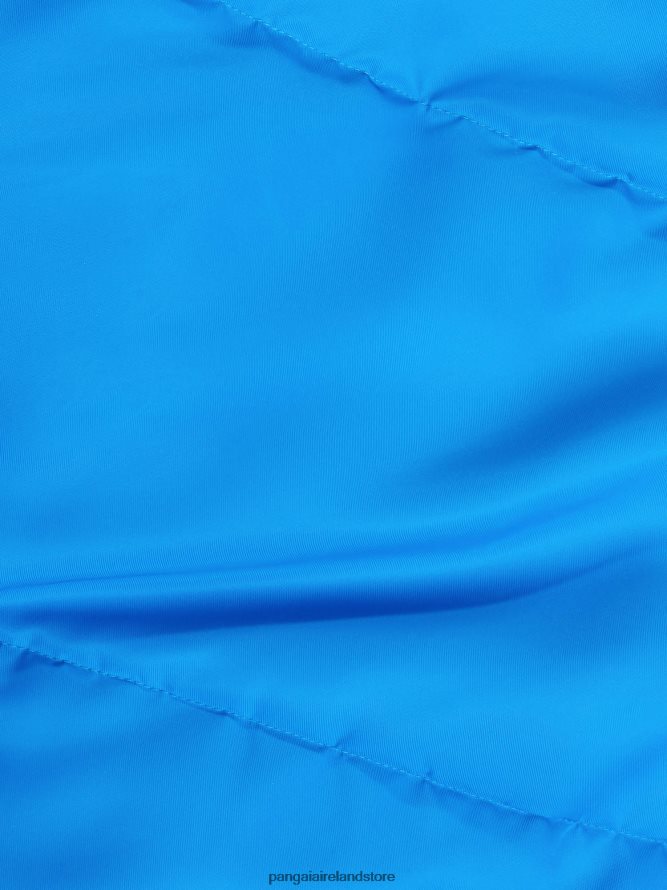 Women Pangaia Clothes Flwrdwn Bomber Jacket TT8Z42447 Cerulean Blue