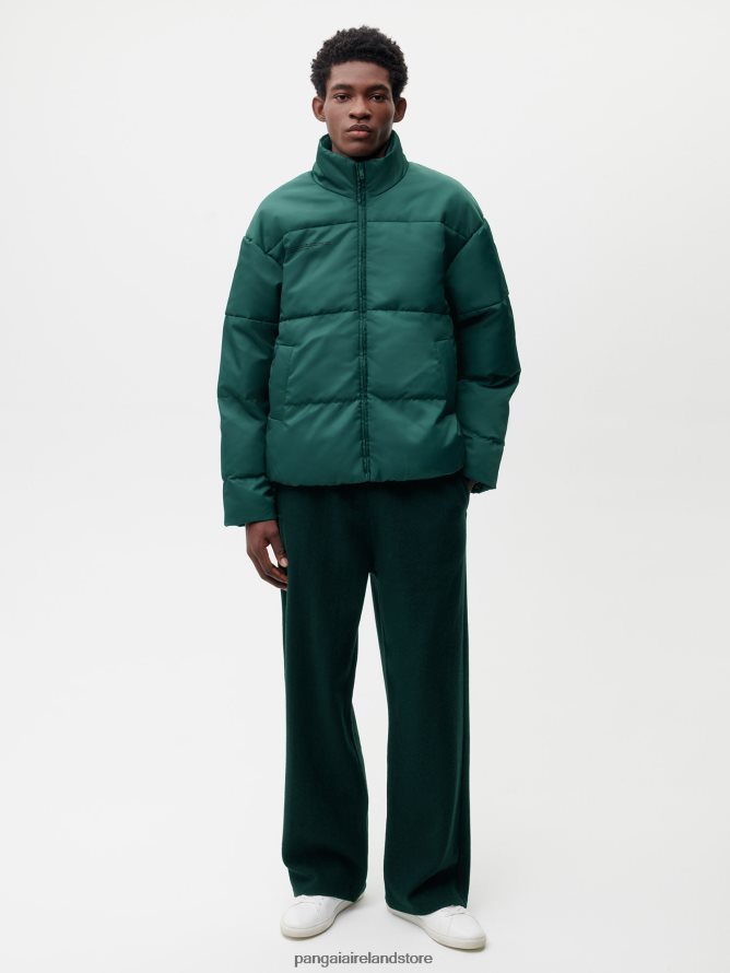 Women Pangaia Clothes Flwrdwn Bomber Jacket TT8Z42465 Foliage Green