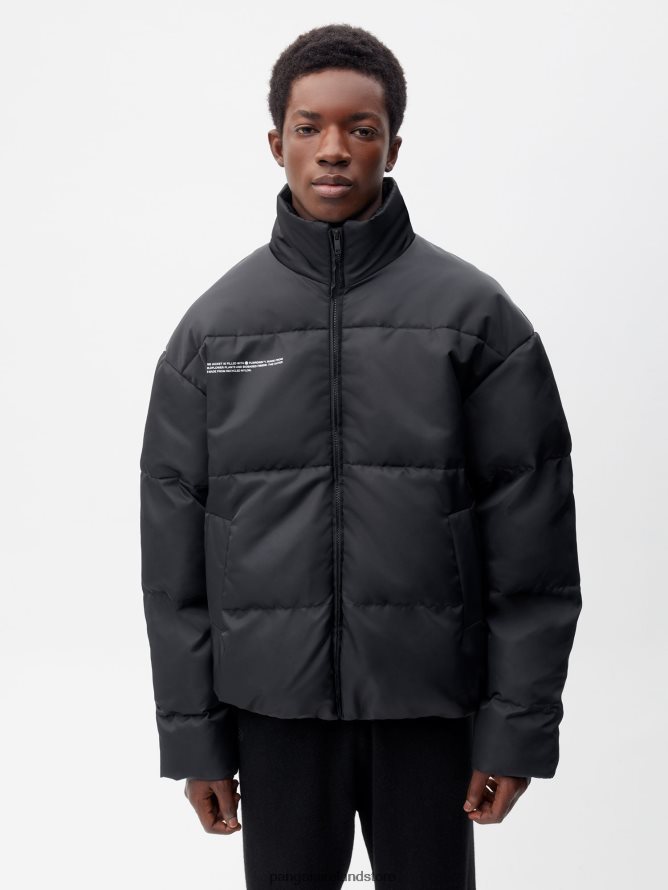 Women Pangaia Clothes Flwrdwn Bomber Jacket TT8Z42467 Black