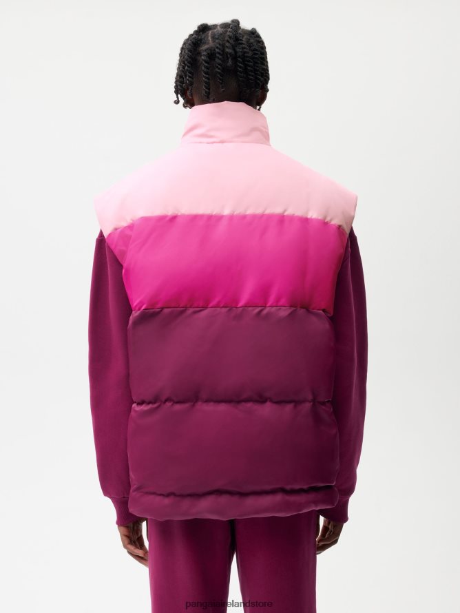 Women Pangaia Clothes Flwrdwn Gilet TT8Z42443 Plum Purple