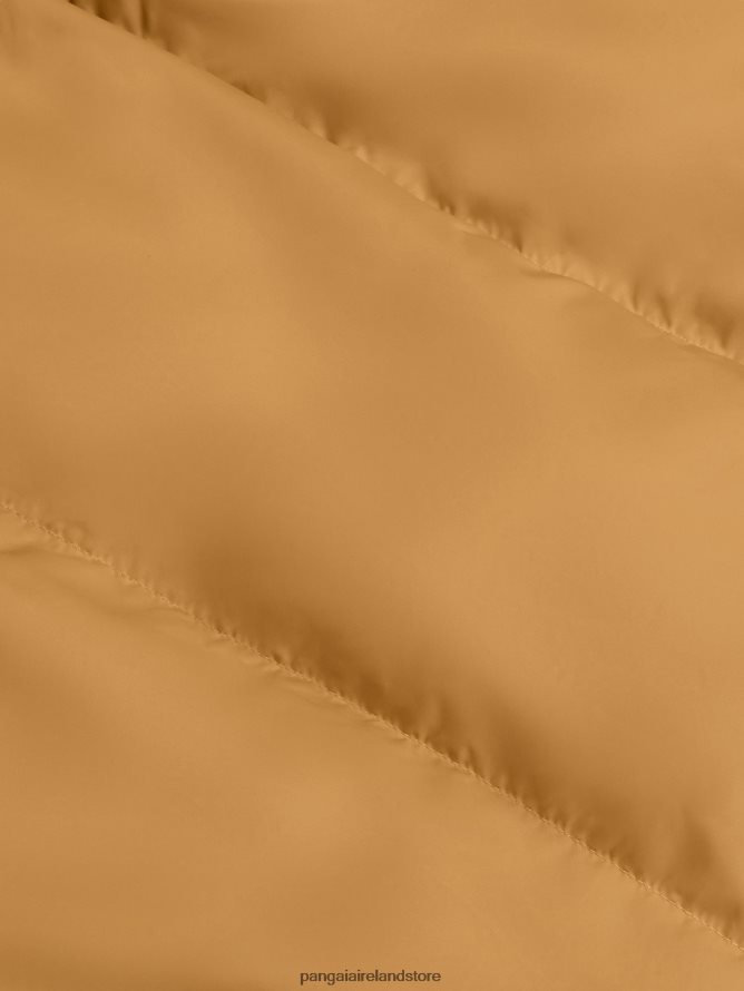 Women Pangaia Clothes Flwrdwn Reversible Jacket TT8Z42461 Foliage Green/Copper Brown