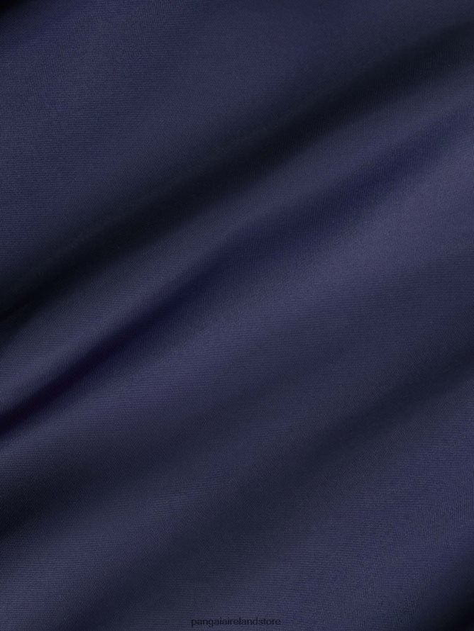 Women Pangaia Clothes Flwrdwn Reversible Jacket TT8Z42463 Navy Blue/Cobalt Blue