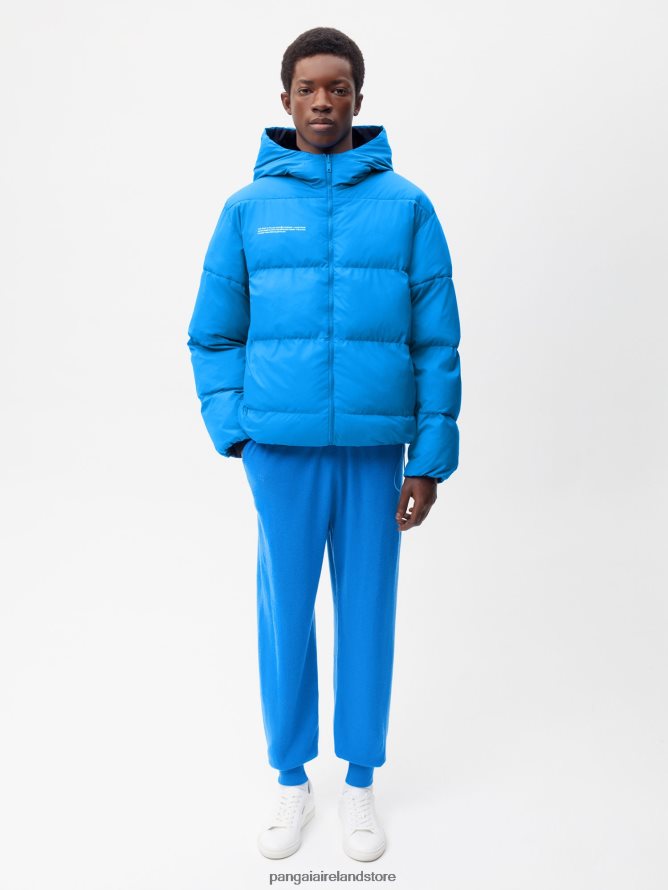 Women Pangaia Clothes Flwrdwn Reversible Jacket TT8Z42463 Navy Blue/Cobalt Blue