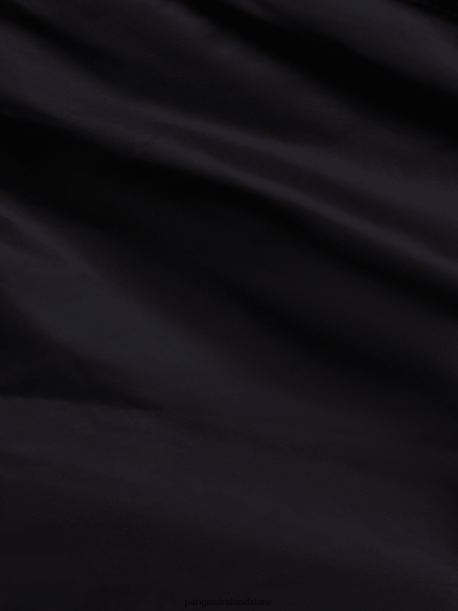 Women Pangaia Clothes Flwrdwn Trench Coat TT8Z42460 Black