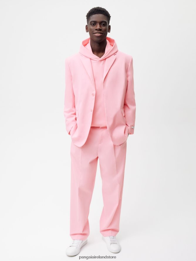 Women Pangaia Clothes Organic Cotton Oversized Tailored Blazer TT8Z42466 Sakura Pink