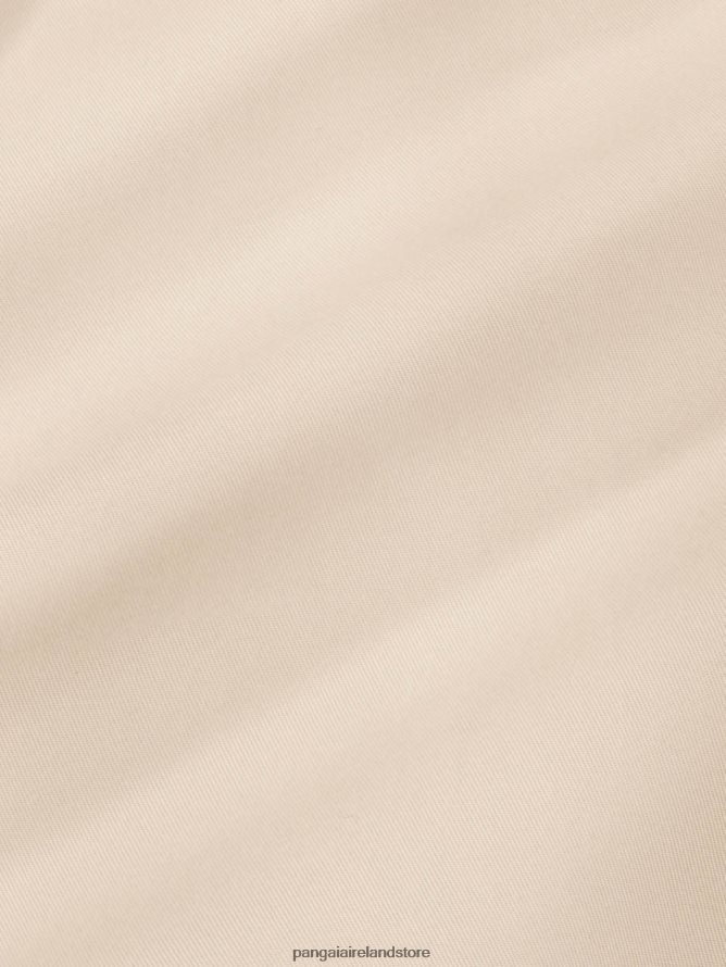 Women Pangaia Clothes Organic Cotton Trench Coat TT8Z42464 Sand