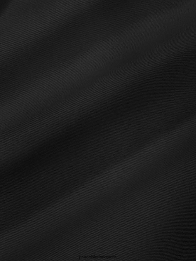 Women Pangaia Clothes Organic Cotton Trench Coat TT8Z42468 Black