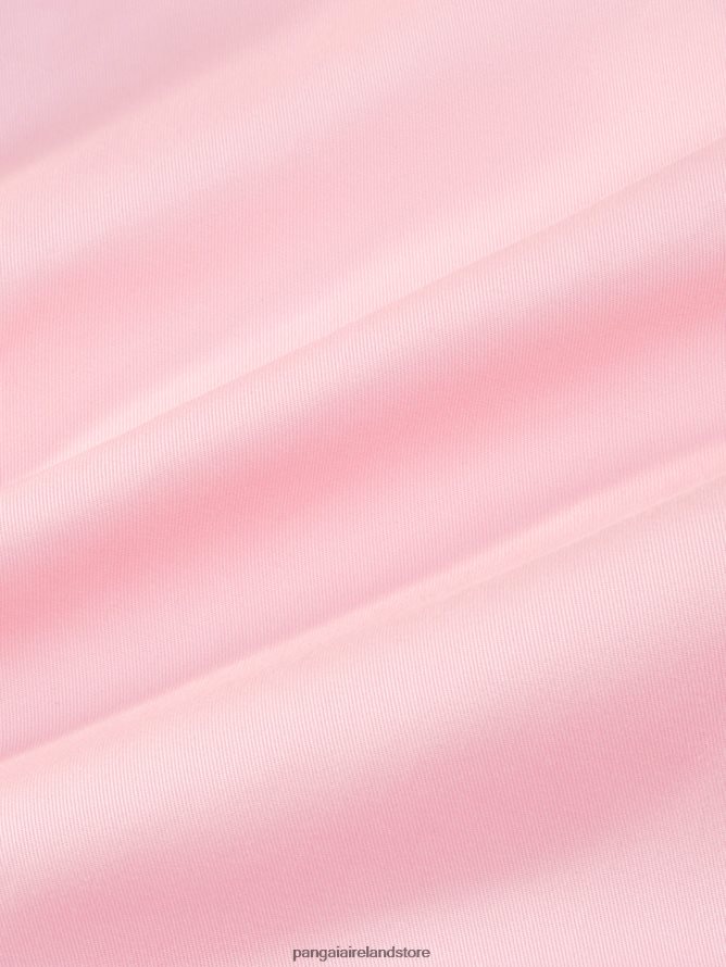 Women Pangaia Clothes Organic Cotton Trench Coat TT8Z42486 Sakura Pink