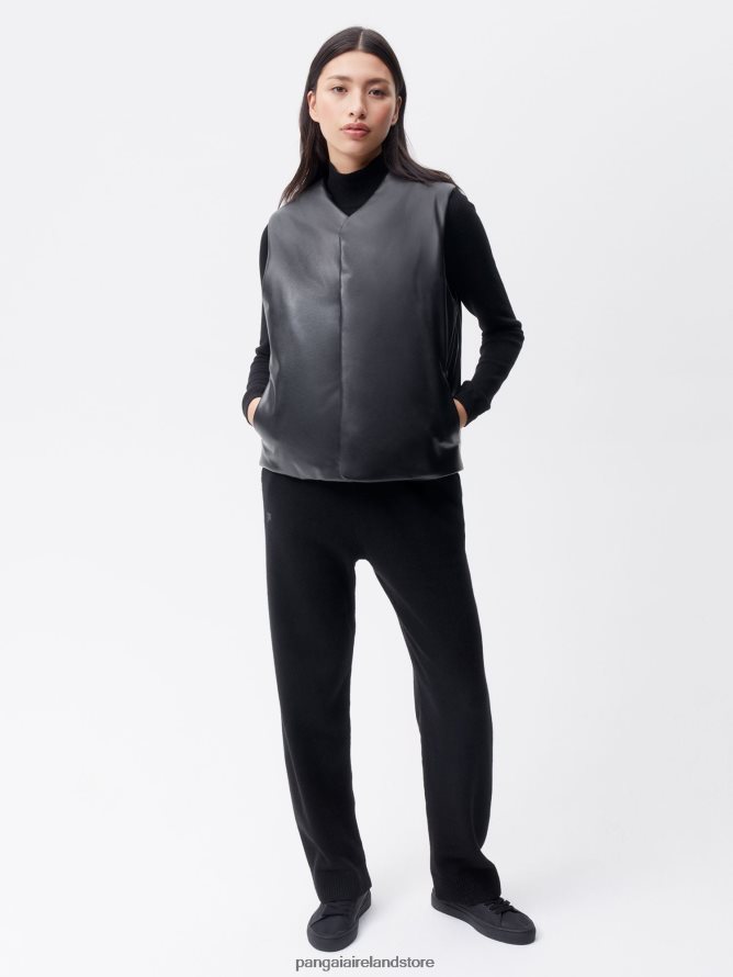 Women Pangaia Clothes The Air Gilet TT8Z42442 Black