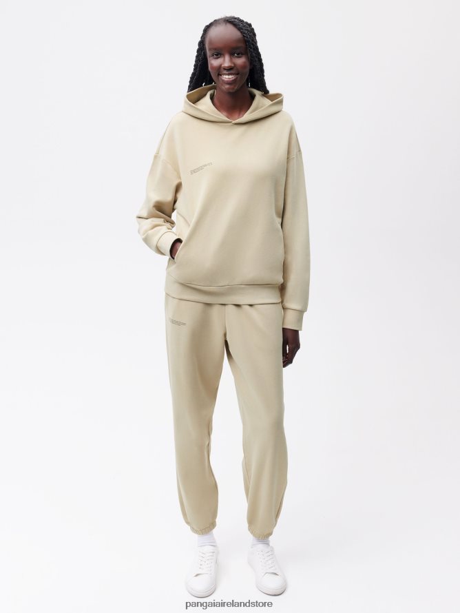 Women Pangaia Clothes 365 Track Pants - Hazel Amp TT8Z42335 Maitake Beige