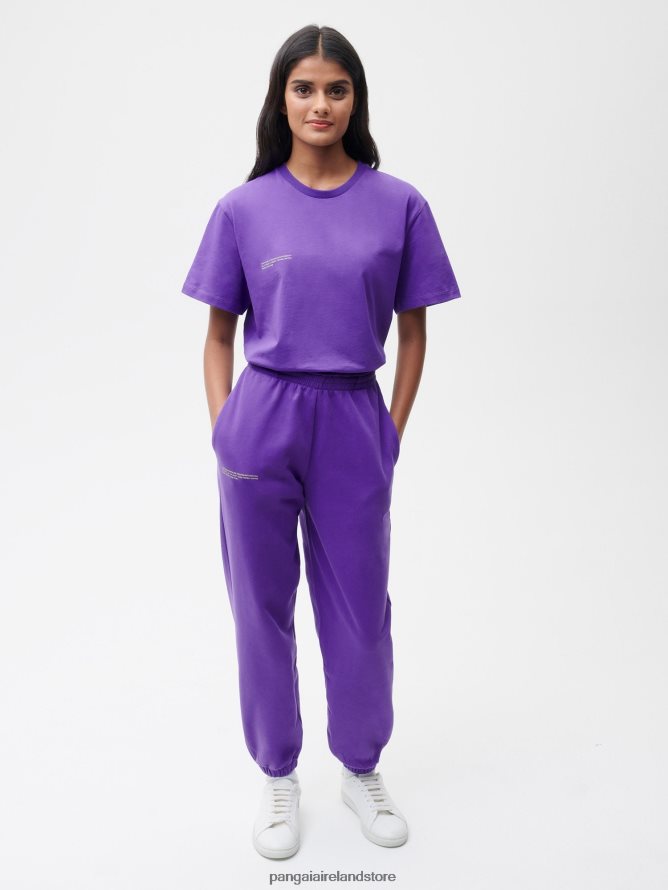 Women Pangaia Clothes 365 Track Pants TT8Z42314 Passion Flower Purple